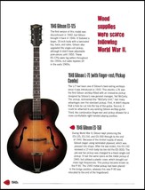 1946 Gibson ES-150 vintage guitar history article with photo - £3.31 GBP