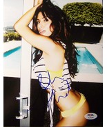 BEYOND GORGEOUS! Sarah Shahi Signed Autographed 8x10 Photo PSA COA! - £89.27 GBP