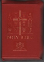 1952 Vintage Catholic Holy Bible : Papal Edition - Semi-Yapp Leather Bound Gilt - £70.97 GBP