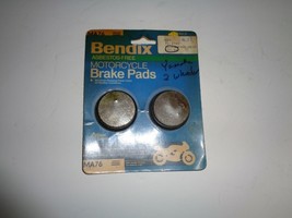 Bendix Motorcycle Brakes Pads Yamaha YFM200,225,350, YT175,125 Rear MA76 - $20.79