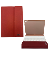HotLife iPad Keyboard Matte Red iPad 7th 8th 9th Gen 10.2&quot; Pro 10.5&quot; Air... - $31.73 CAD