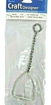 Darice Craft Designer Craft Mini Fishing Net 5.5&quot; Metal Hobby Scrapbook NEW - $9.97