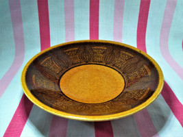Mid Century Taylor Smith &amp; Taylor Cannes Atomic Onion Brown Berry Bowl - £3.96 GBP