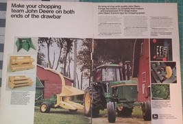 John Deere Forage Harvesters Magazine Ad 1975 - £13.45 GBP