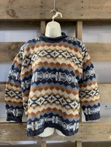 Claudia D Pullover Turtleneck Sweater Woman’s Size L Winter KG JD - $381.81 MXN