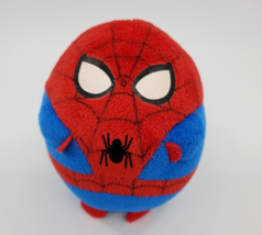 Ty Beanie Ballz Marvel Avengers Spiderman Plush 5” Plush Stuffed Ball Toy B96 - £7.47 GBP