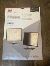 3M Privacy Filter for 18.5 Widescreen Monitor PF185W9B - New Open Box See Photos - $19.79