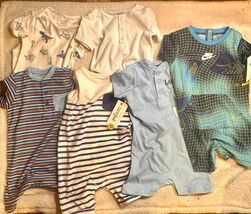 6 New Toddler One Piece from Carter  Lee  Nike and Cat &amp; Jack , sailor  ... - $6.93