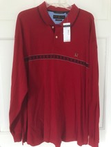 Vtg Tommy Hilfiger Cotton Pique  Rugby Polo Shirt Mens 2XL XXL   New Tags - £30.33 GBP