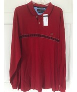 Vtg Tommy Hilfiger Cotton Pique  Rugby Polo Shirt Mens 2XL XXL   New Tags - $52.97 CAD