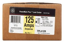 Ge Main Lug Load Center 125 Amp 8 Circuits Boxed - $64.41