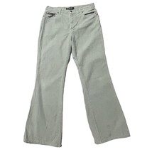Vintage y2k 00s L.E.I. lei flared stretch corduroy pants jeans sz 13 Juniors tan - £30.52 GBP