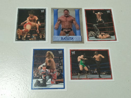 WWE Wrestling Heroes Merlin Stickers 2008 - £5.54 GBP