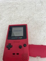 Nintendo Gameboy Color CGB001 Pink Handheld System Console - Parts or Re... - £35.04 GBP