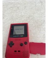 Nintendo Gameboy Color CGB001 Pink Handheld System Console - Parts or Re... - £35.69 GBP