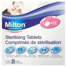 Milton Sterilising Tablets 28&#39;s x 6 - $41.96