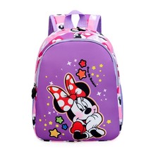 Disney Minnie Mouse Kindergarten Children&#39;s School Bag Boy Small School Bag Cute - £23.05 GBP