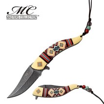 MC MASTERS COLLECTION - Colorful Tribal Knife - £20.51 GBP