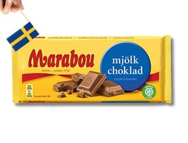 1 Bar of Marabou Milk Chocolate 200g (7.05 Oz), Swedish mjölk choklad, s... - $6.35