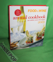Food & Wine Annual Cookbook 2009 - $9.89
