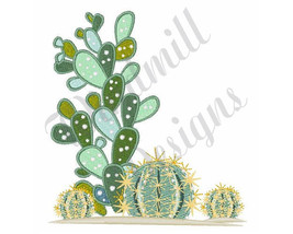  Cactus Plants - Machine Embroidery Design - £2.79 GBP