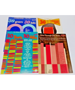 Vintage Music Books 30 Years of Hits #2 #3 Hits Through the Years 30 Sta... - $8.90