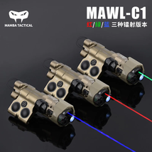 2022 MAWL-C1 Metal CNC Red Green Blue Laser IR Night Vision Light Visibl... - £41.05 GBP+