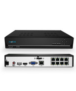 Reolink 8CH PoE NVR for SWANN NHD806 NHD815 NHD818 cameras,replace 7300 7400 NVR - $449.99