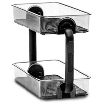 Madesmart 2-Tier Spice Organiser (Carbon) - $41.29