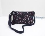 NWT New Kipling AC7862 Mikaela Crossbody Shoulder Bag Nylon Floral Garde... - $38.95