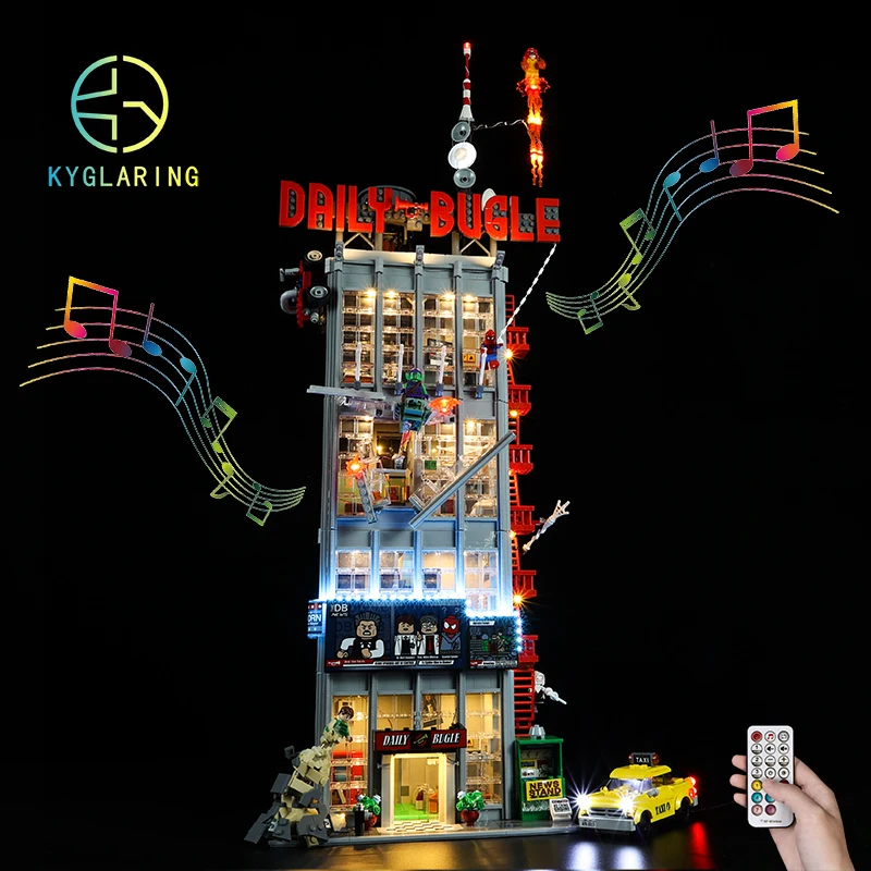 Kyglaring Led Lighting Set DIY Toys For 76178 Daily Bugle Building Blocks - £81.00 GBP+