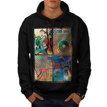 Wellcoda Urban Rap Street Music Mens Hoodie, Art Casual Hooded Sweatshirt - £27.12 GBP+