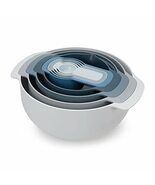 Joseph Joseph Nest 9 Plus, 9 Piece Compact Food Preparation Set with Mix... - $72.52 CAD