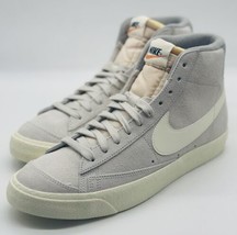 NEW Nike Blazer Mid ‘77 PRM Light Bone Grey Off White DM0178-001 Men’s Size 11 - £116.76 GBP