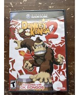 Donkey Konga 2 Nintendo Gamecube - Complete CIB With Manual - $24.99