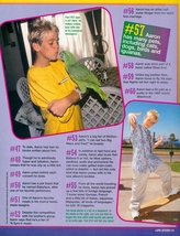 Aaron Carter - Singer - 11" x 8" Teen Magazine Pinup Mini-Poster Clippin... - $4.94