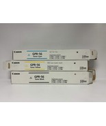 3 Open Genuine Canon IRA C7565,C7570,C7580,C7765,C7770 GPR-56 CYK Toners - $318.00