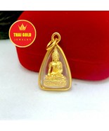 Sothorn Pendant With Hanger Thai Amulet Buddha 18K Thai Yellow Gold Plat... - £28.96 GBP