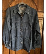Torrid Tencel Chore Utility Denim Jacket 00 M/L 10 NEW - $50.01 CAD