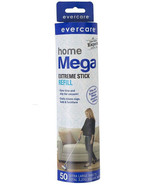 Evercare Mega Cleaning Roller Refill: Extra-Wide Sticky Tape for Effortl... - £15.53 GBP+