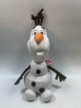 Ty Beanie Buddies Disney Frozen Olaf 12&quot; Medium Buddy w/ TY Tags - £3.60 GBP