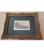 Vintage 50-60s Turner Wall Accessories Framed Print Scene of Venice 1465... - £31.46 GBP