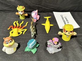 Lot of 9 Toys Figures about 2&quot; tall  dolphin Octopus dog etc see below - £12.29 GBP