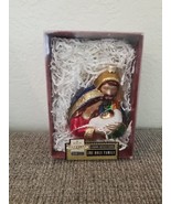 Hallmark 1999 Crown Reflections Ornament Blown Glass The Holy Family W/ Box - $11.88