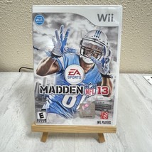 Madden NFL 13 (Nintendo Wii, 2012) Cib Complete w/ Manual - Tested! - £15.47 GBP
