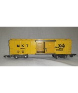 Vintage American Flyer no. 637 MKT the Katy, Box Car with Link Couplers - $20.00