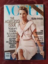 VOGUE magazine August 2008 Kate Moss Chris Evert Dianne Carroll Ziyi Zhang - £14.13 GBP