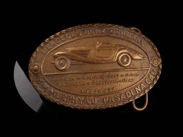 Mercedes Belt buckle - Tiffany studios - Car Collector - sports  coupe -... - $325.00