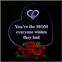 Giftgarden Sentimental Gift for Mom Christmas Mothers Day, Multi Color LED Cake - £16.89 GBP
