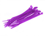 8&quot; Purple Nylon Cable Zip Ties Tie Wraps Case Mod 10 Pack - £11.05 GBP